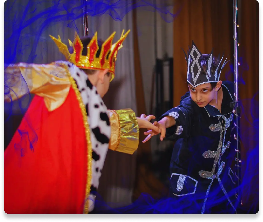 Сцена от спектакъла